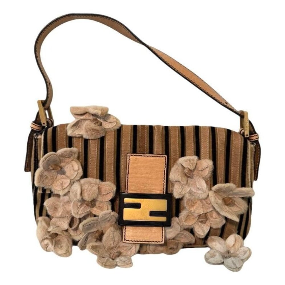 Fendi Floral Baguette